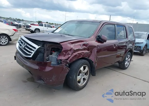 2013 Honda Pilot Ex-L from USA, damaged, VIN 5FNYF3H53DB004912